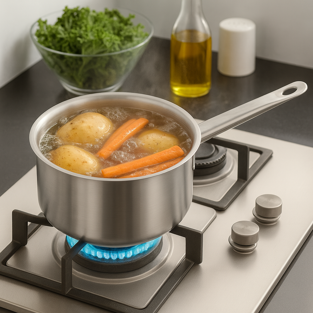 Casseroles en acier inoxydable
